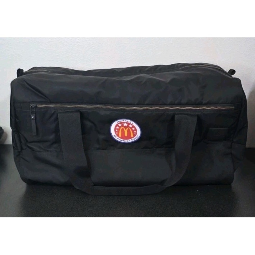 Adidas McDonald's All-American Games Player Issued Team Duffle Travel Bag Black